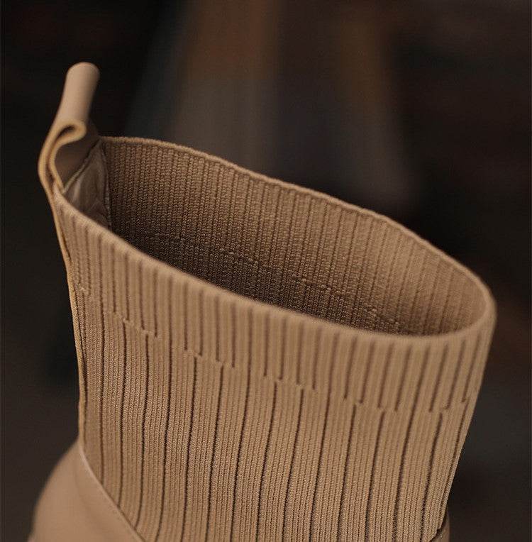 Dallas Bota Feminina Texana Western Cano Curto com Malha - Figma Store