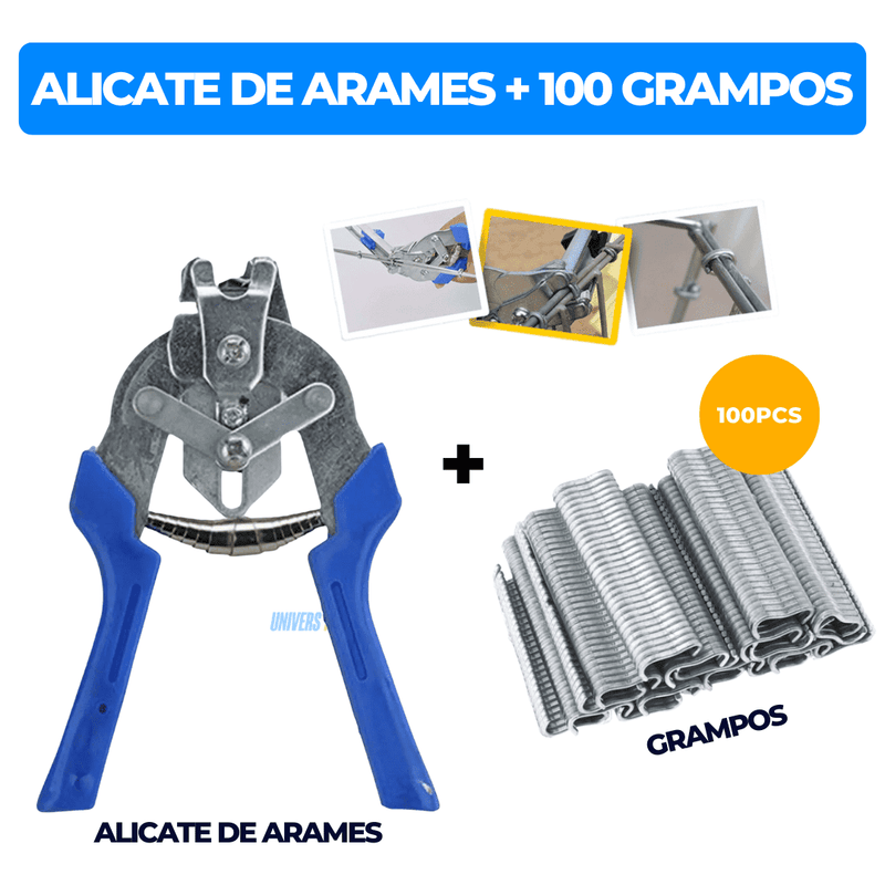 Alicate De Arames Para Cercas PlierMax | Kit Completo - Figma Store