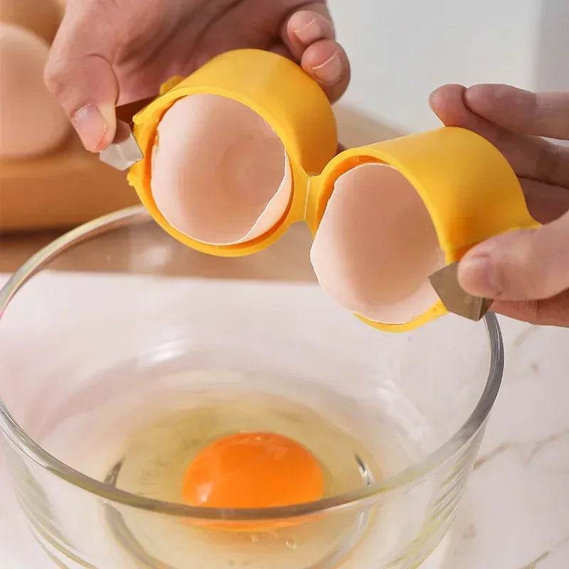Easy Egg - Abridor de Ovos 2 em 1 [40%OFF] - Figma Store