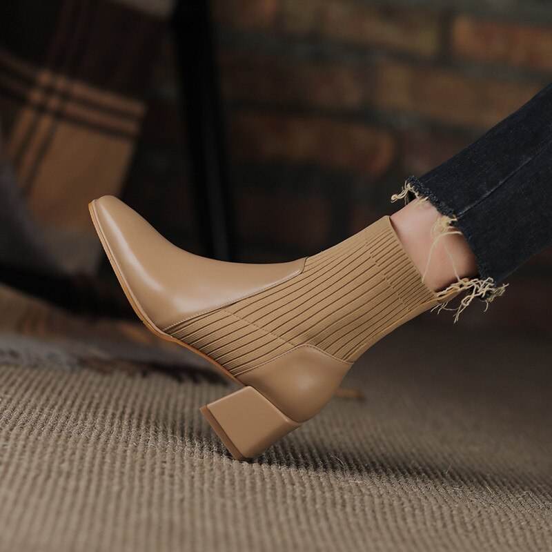 Dallas Bota Feminina Texana Western Cano Curto com Malha - Figma Store