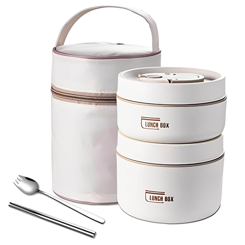 KIT POTES TÉRMICOS LUNCHBOX + LANCHEIRA E TALHERES GRÁTIS - Figma Store