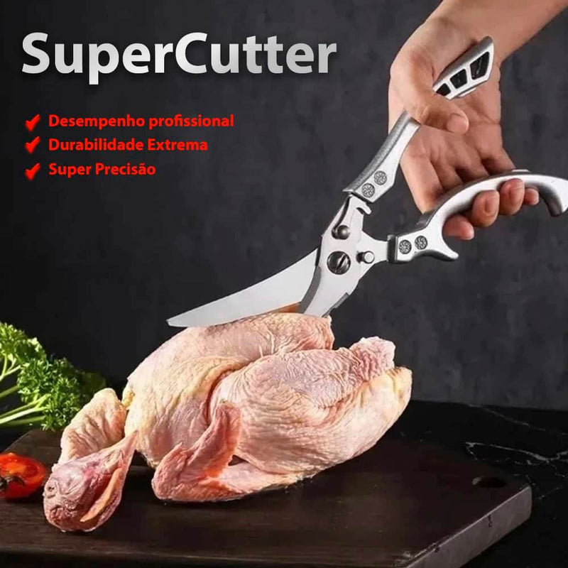 SuperCutter - Tesoura de Aço Inoxidável [Queima de Estoque] - Figma Store