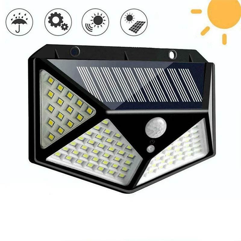 Solar Motion - Luz de LED Impermeável de Sensor com Placa Solar [40% OFF] - Figma Store