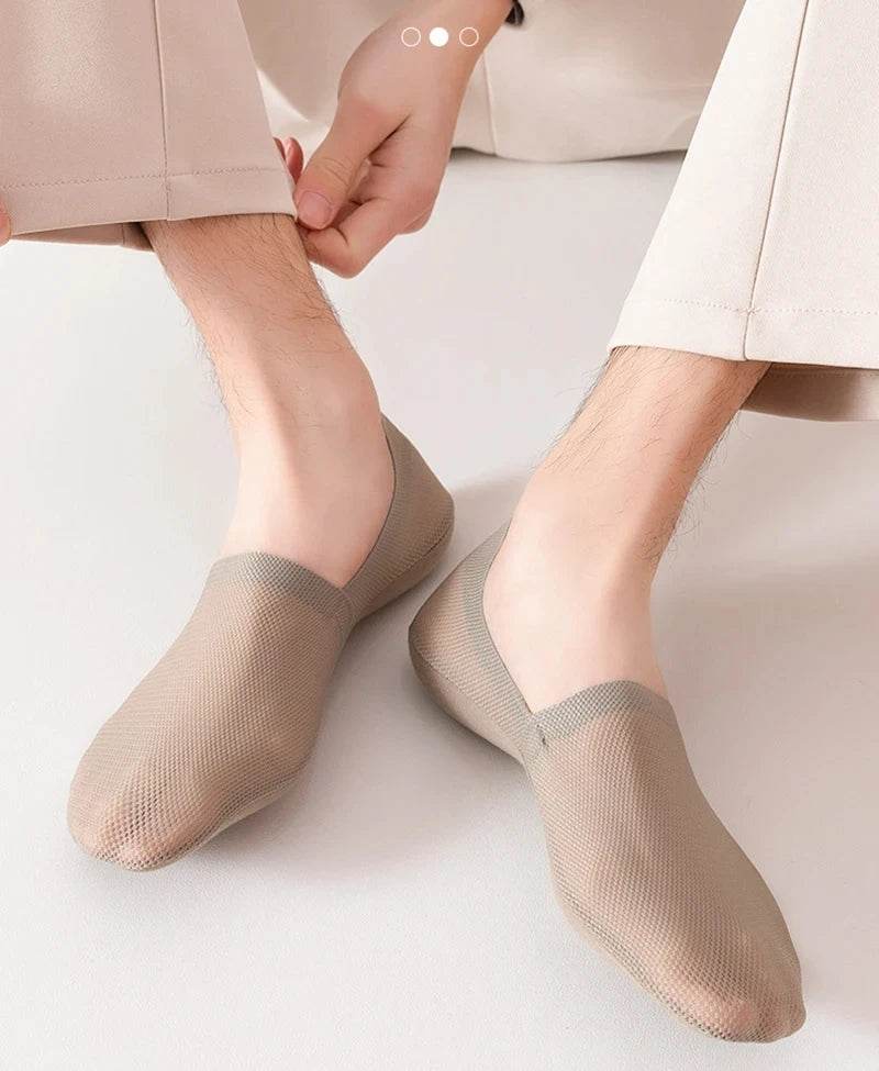 Socks Max - Meia Invisível de Seda de Gelo Anti Odor [COMPRE 3 LEVE 5] - Figma Store