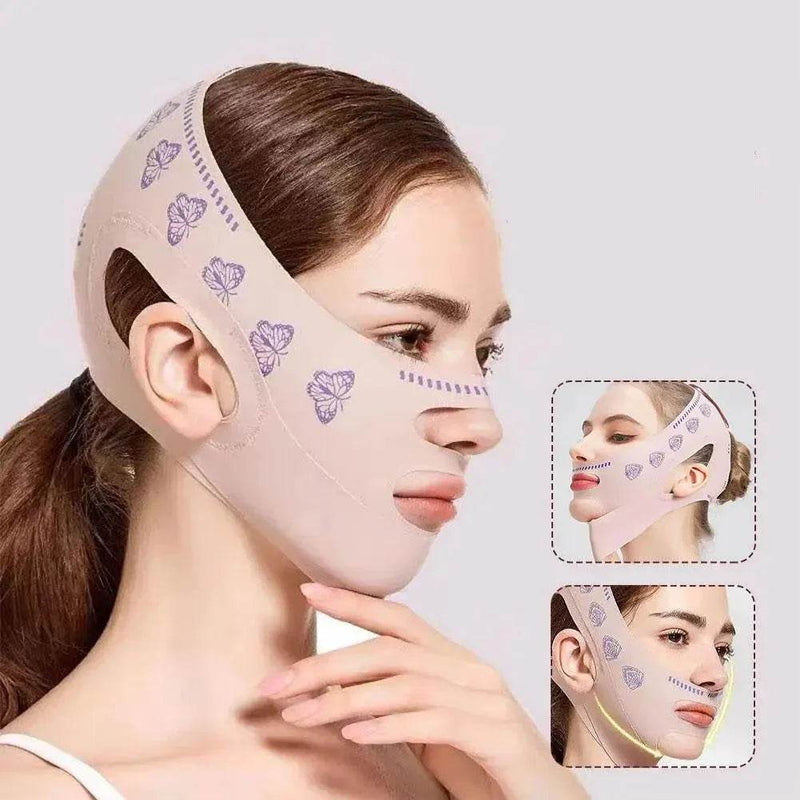 V-Revitalize - Máscara de Contorno Facial - Afina, Modela o Rosto e Reduz Papada - Figma Store
