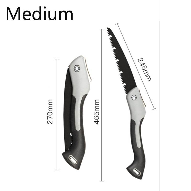 Serra Japonesa Profissional Para Madeira Poda De Galhos Dobrável | Sharp Cuts - Figma Store