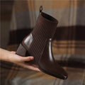 Dallas Bota Feminina Texana Western Cano Curto com Malha - Figma Store