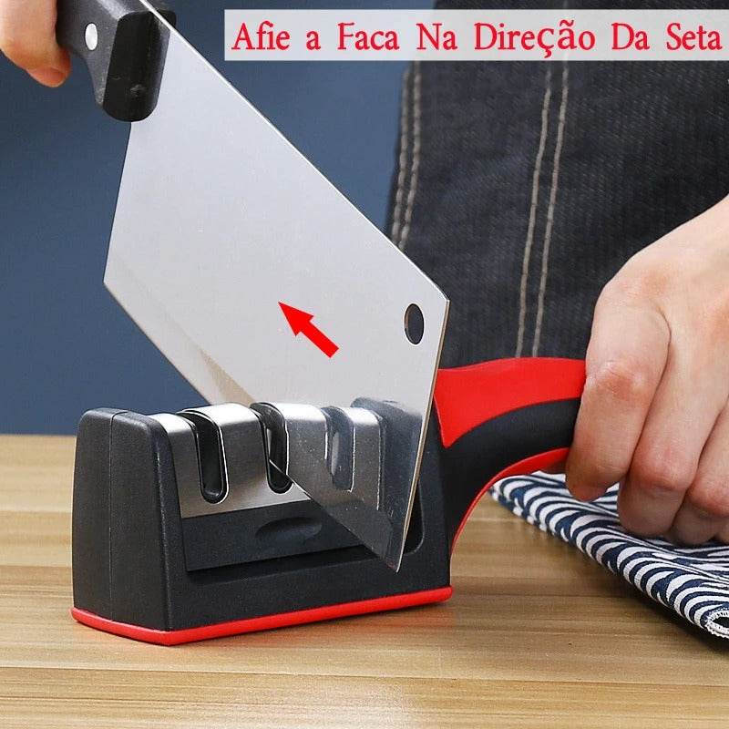 BladeMaster – Afiador de Facas Profissional 3 em 1 [COMPRE 1 LEVE 2] - Figma Store