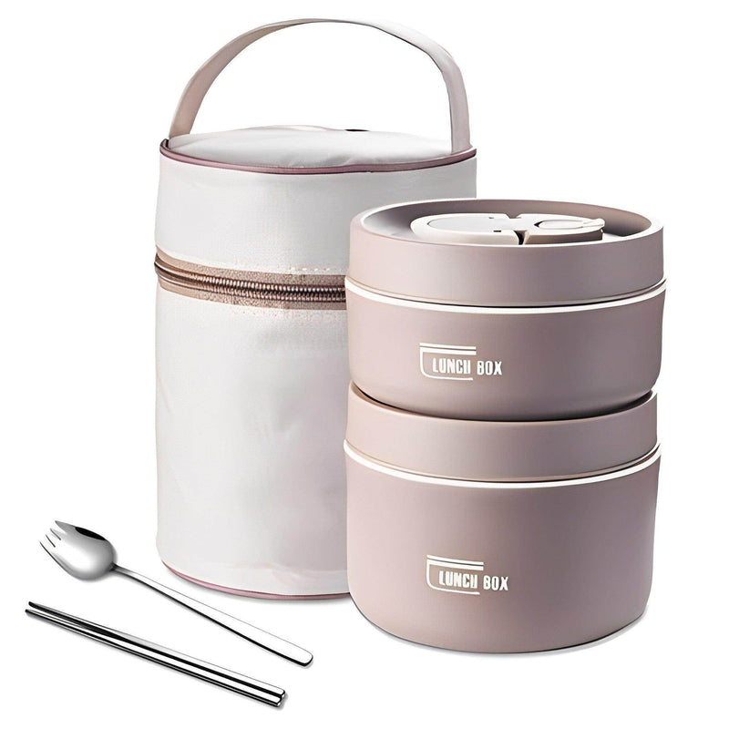 KIT POTES TÉRMICOS LUNCHBOX + LANCHEIRA E TALHERES GRÁTIS - Figma Store