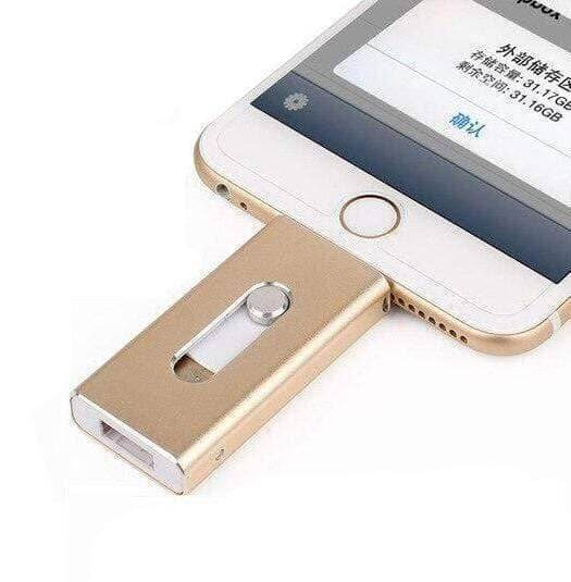 Pen Drive de Celular 4 em 1 - Multi Operacional - Figma Store